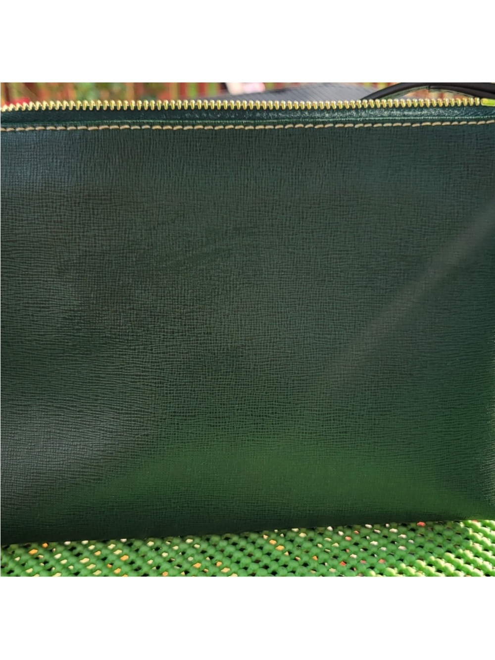 Dooney & Bourke Dark Ivy Saffiano Leather Crossbody Purse - Picture 3 of 5